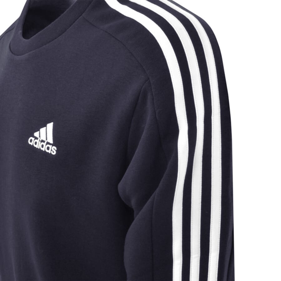 adidas 3 Stripes Sweatshirt Navy